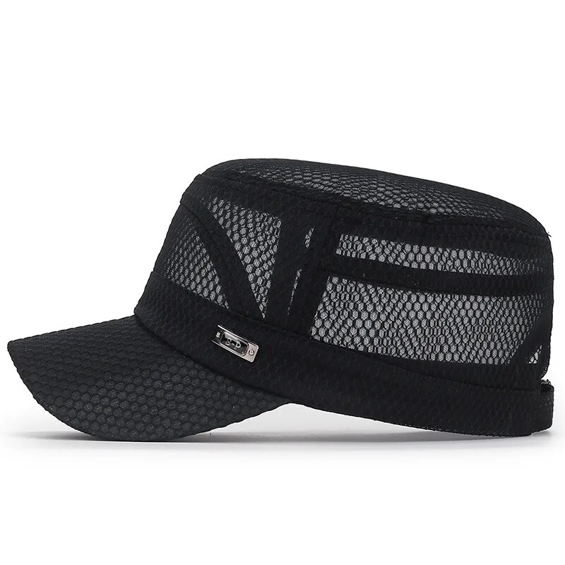 New Iron Label Full Net Breath – Snapback Hat Flat Bewertung und Preis
