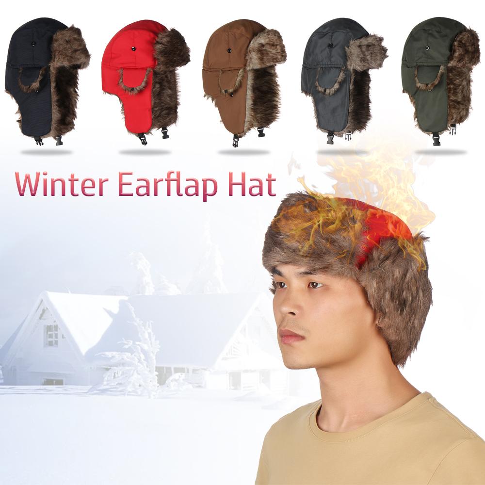 Warm Earflap Trapper Winter Ca – Trapper Hat Ear Flap Bewertung und Preis