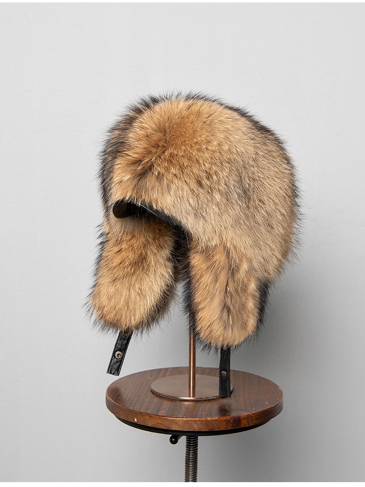 100% Real Fox Fur Hats Women's – Trapper Hat Ear Flap Bewertung und Preis