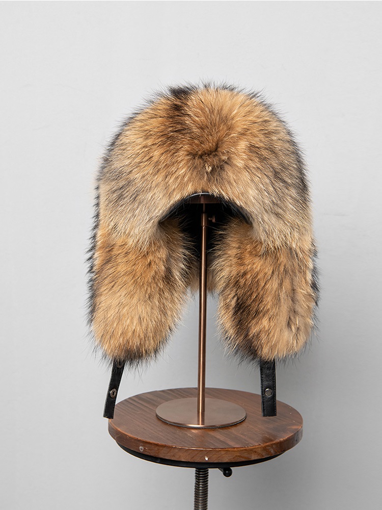 100% Real Fox Fur Hats Women's – Trapper Hat Ear Flap Bewertung und Preis