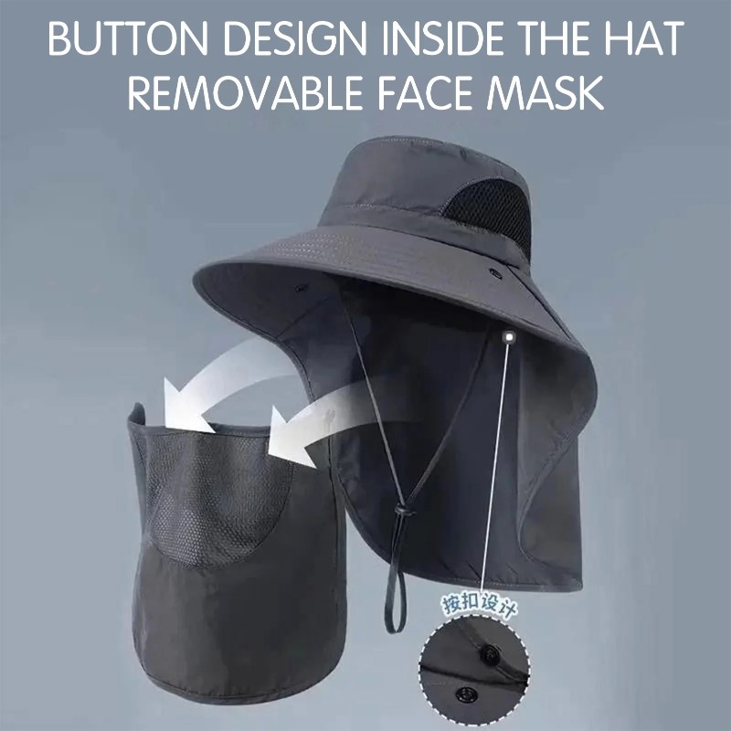 Polyester Sun Fishing Hat With – Sun Hat Wide Brim Bewertung und Preis