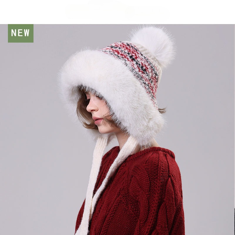 Women's Fuzzy Knit Trapper Hat – Trapper Hat Ear Flap Bewertung und Preis