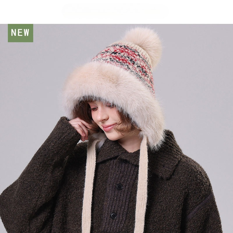 Women's Fuzzy Knit Trapper Hat – Trapper Hat Ear Flap Bewertung und Preis