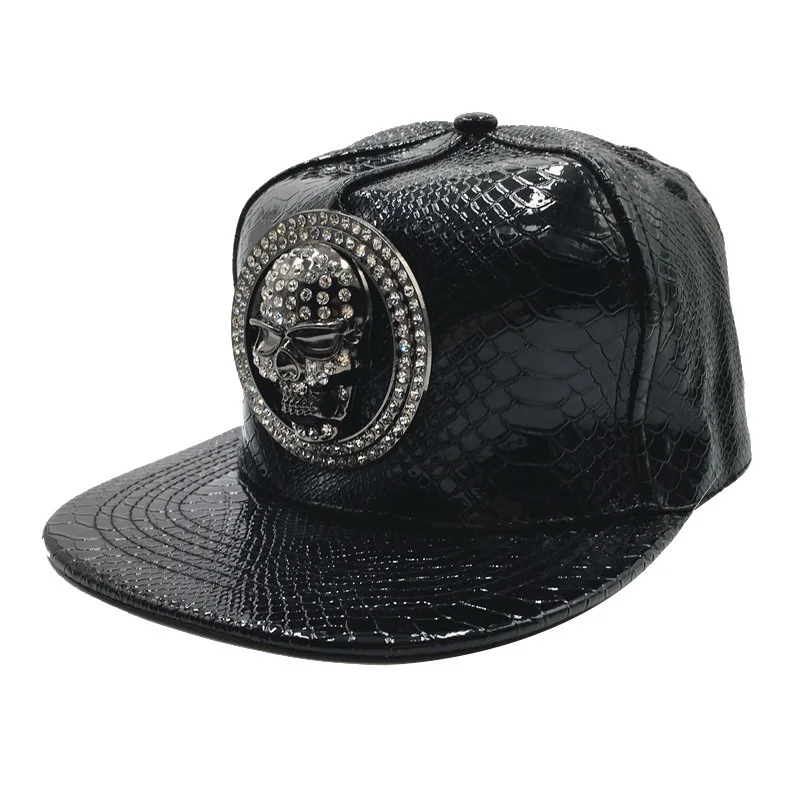 Brand Oohmy Men Women PU Leath – Snapback Hat Flat Bewertung und Preis