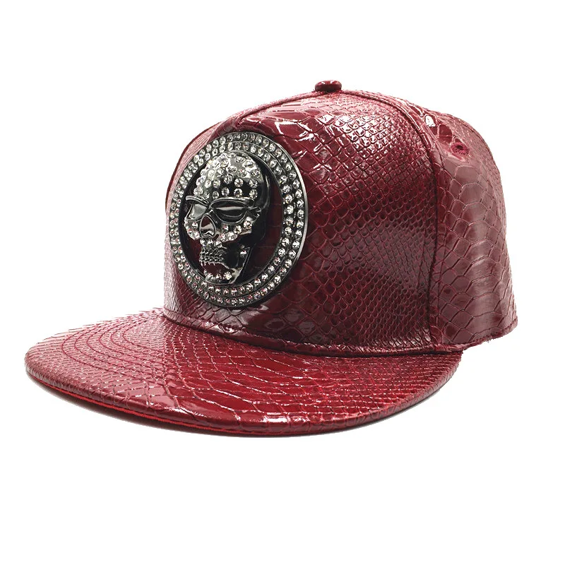 Brand Oohmy Men Women PU Leath – Snapback Hat Flat Bewertung und Preis