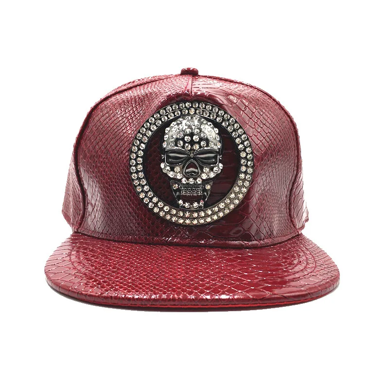 Brand Oohmy Men Women PU Leath – Snapback Hat Flat Bewertung und Preis