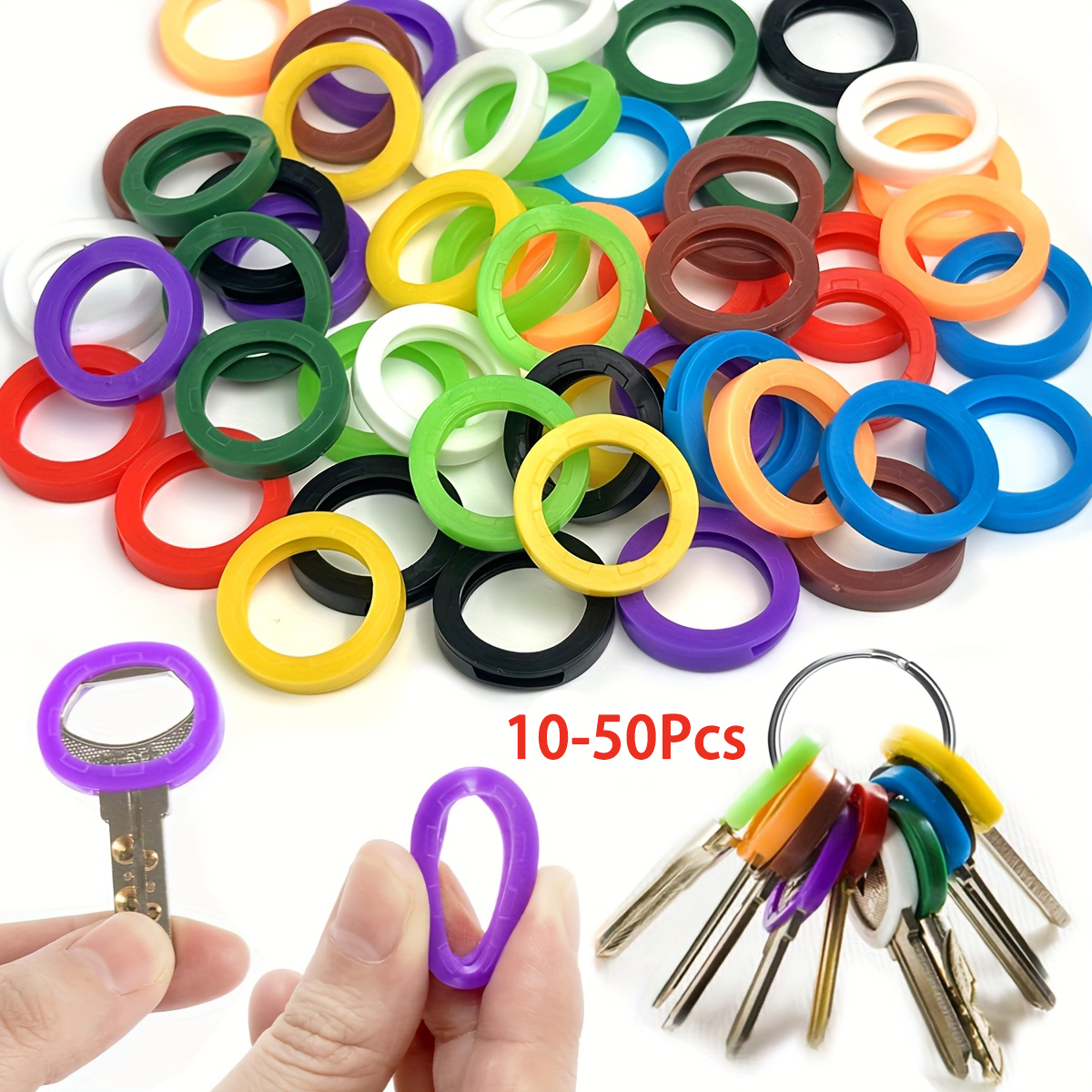 10-50Pcs Key Cap Covers Durabl – Snapback Hat Flat Bewertung und Preis