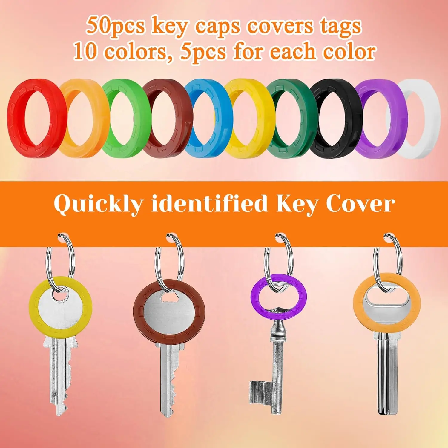 10-50Pcs Key Cap Covers Durabl – Snapback Hat Flat Bewertung und Preis
