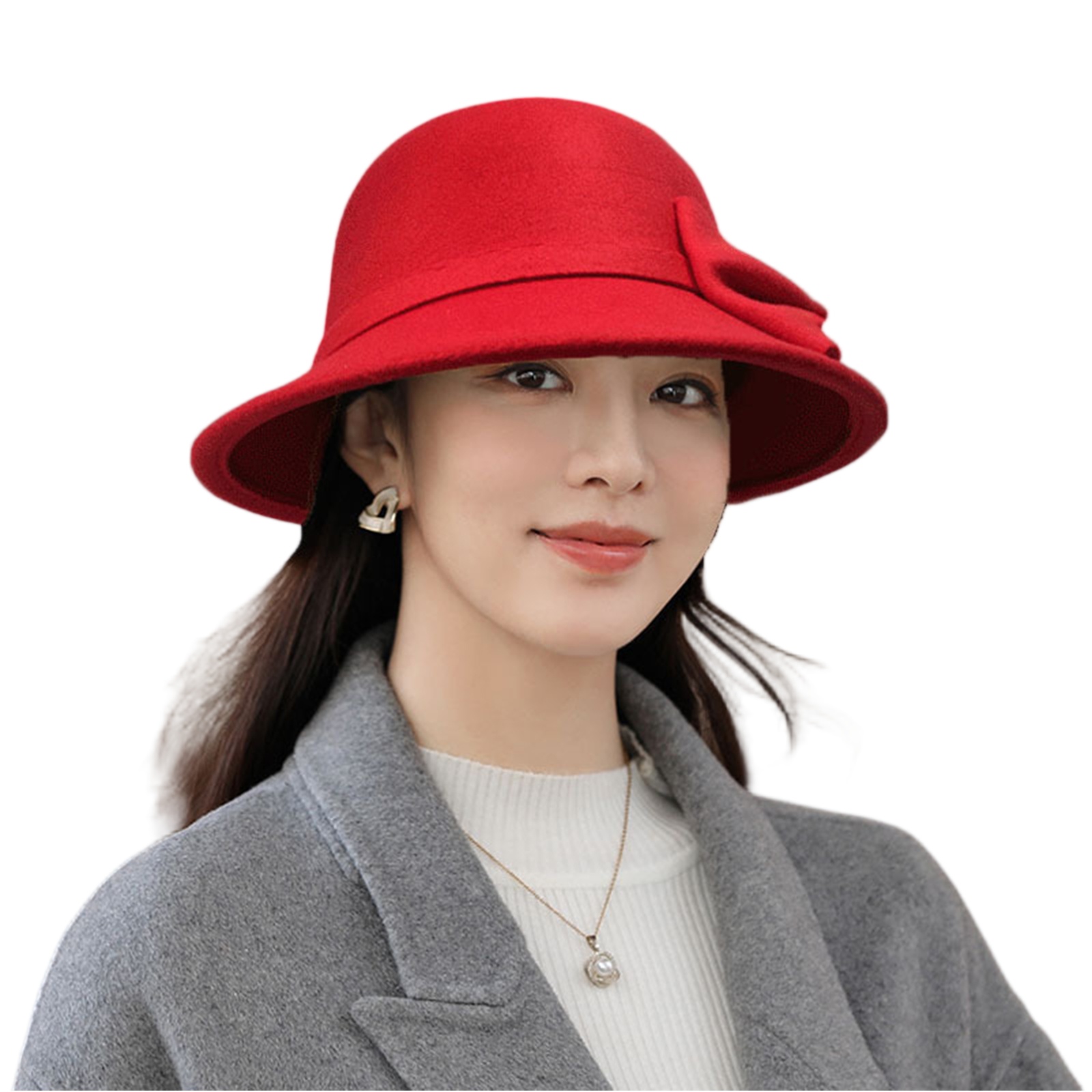 Wool Hat Trendy Bucket Hat Ver – Fedora Hat Wool Bewertung und Preis