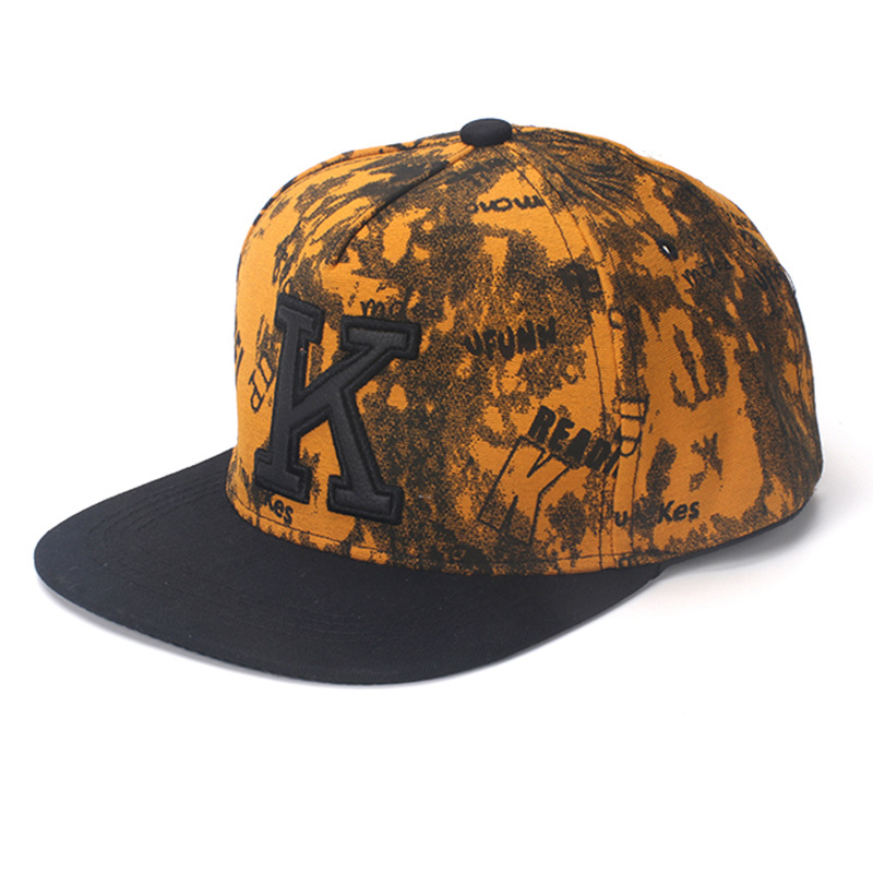 K Letter Hip Hop Baseball Caps – Snapback Hat Flat Bewertung und Preis